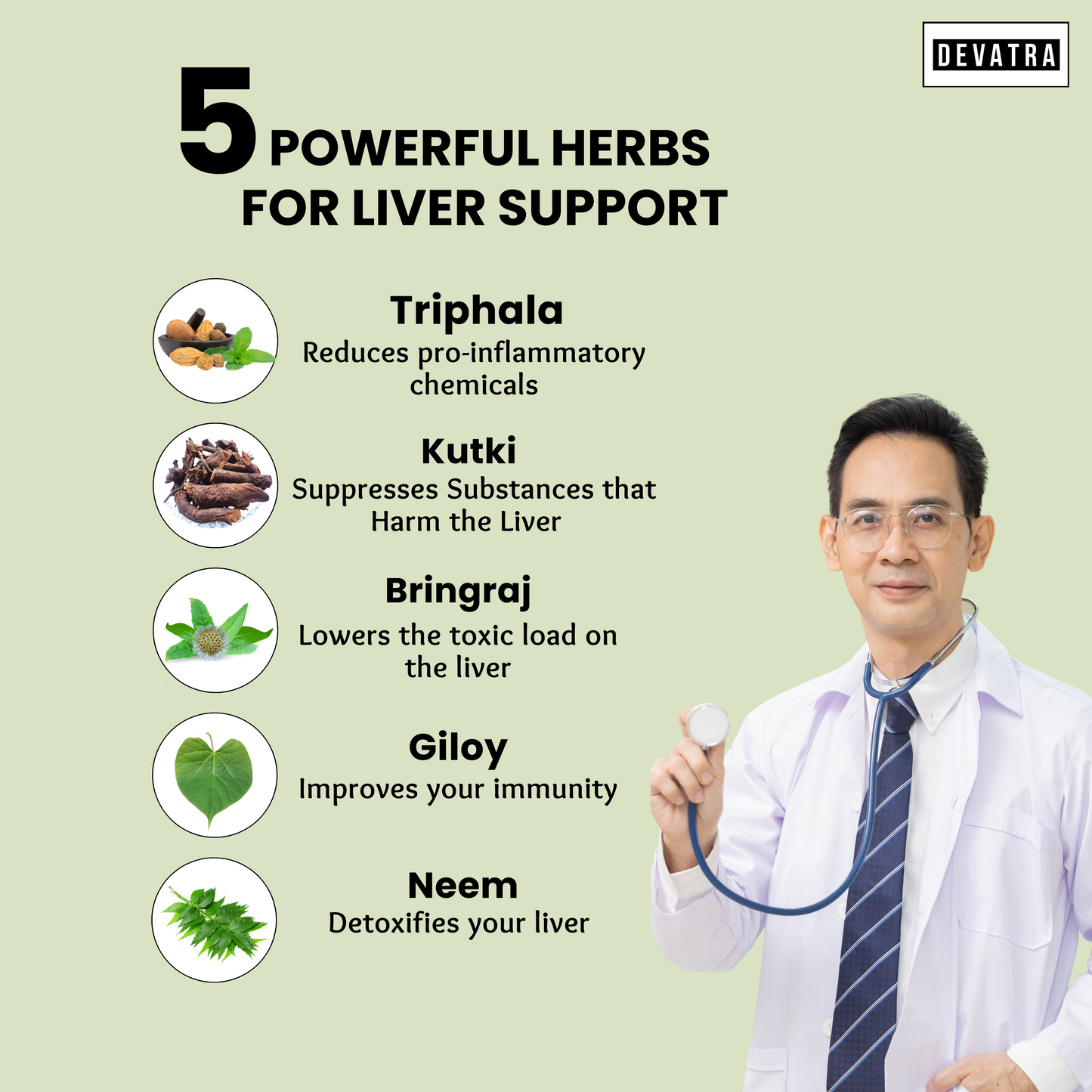 Devatra Hepato Sugar Free Liver Detox and Ayurvedic Syrup